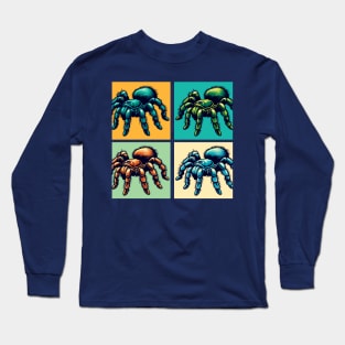 Pop Greenbottle Blue Tarantula - Cool Spider Long Sleeve T-Shirt